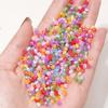 10g Aurora Cat Eye Glass Seed Beads: High-Quality DIY Beading Accessories for Handmade Bracelets