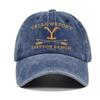 Yellowstone printed baseball cap for men and women, suitable for outdoor sports, running, sun protection, duckbill cap