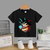 2026 Trendy Dragon Ball Kids TShirt Super Saiyan God Goku Anime Pattern Short Sleeve Soft Breathable Daily Wear for Boys Girls