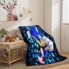 Cartoon Sonic series double-sided flannel 2D digital printing blanket blanket