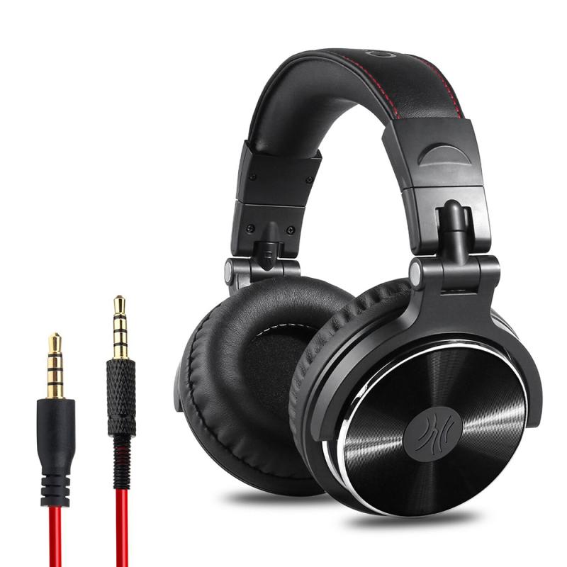 

Professional Musical Instrument Monitor Headphones Wired Headset with 3.5mm & 6.5mm Audio Cables for Electrical Piano Guitar чорний