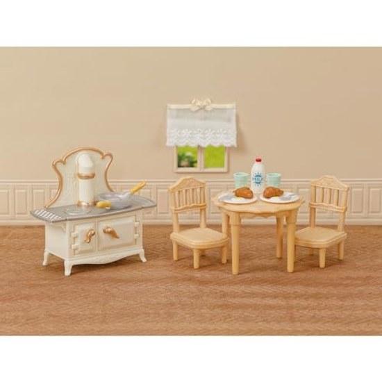 Sylvanian Families Furniture Large House Red Roof Deluxe Set SE-213 ST Mark Certified Ages 3 Up Toy Dollhouse EPOCH