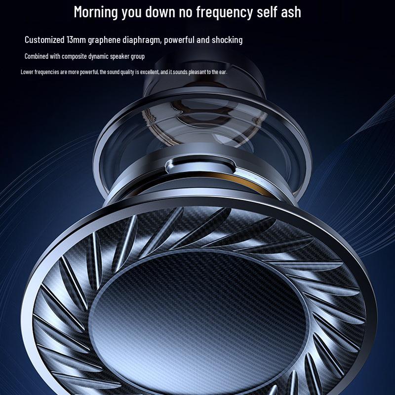 2025 Bluetooth Wireless Noise-Cancelling In-Ear Earphones: High Sound Quality, Extended Battery Life, Ideal for Sports, Running, Gaming, and Music.