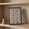 Handmade Woven Tapestry Frame Framed Boho Cotton Wall Art Wooden Rope Wall Hanging
