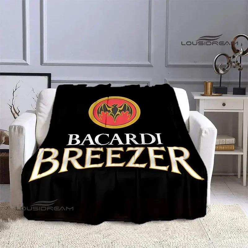 Bacardi Wein Logo Druck Decke Kinder Warm Schön Flanell Weich und Bequem Zuhause Reise Decke Geburtstagsgeschenk