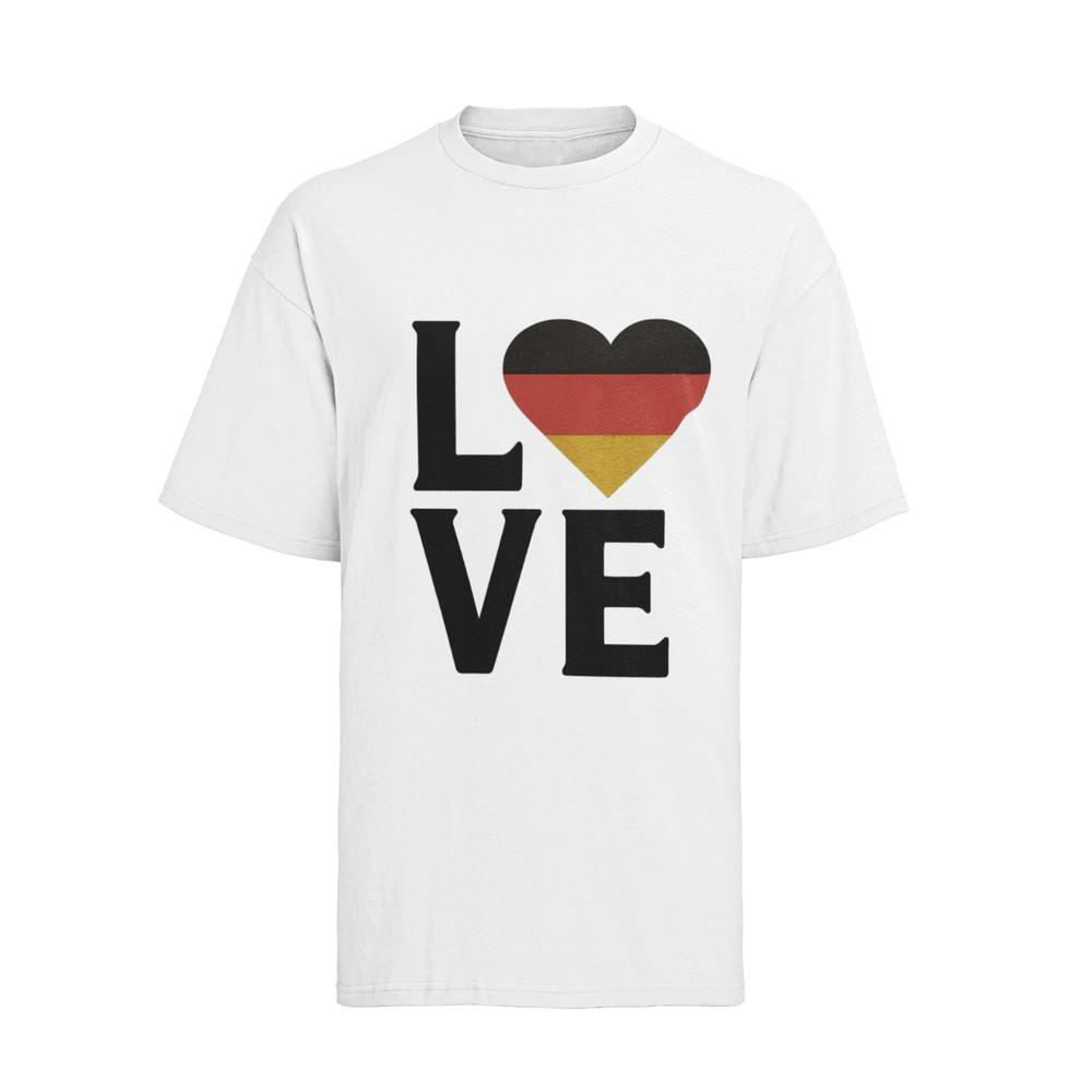 

I Love Germany great liebe deutschland Afd Bundesadler Herren T-Shirt M