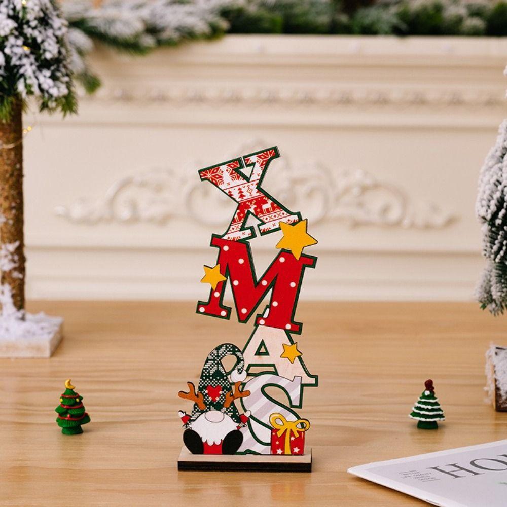 Home Handicrafts Bedroom Jigsaw Ornaments Kit Desktop Ornaments Christmas Decoration Children Toys