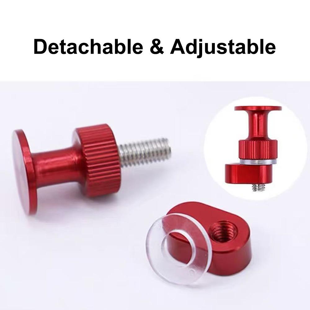 4Pcs Aluminum Alloy Glue Puller Tabs Hail Dent Slide Hammer Reuse Auto Body Repair Tool Paintless Hail Dent Removal Tool