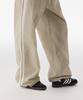 MUSINSA STANDARD WOMAN Women'S Nylon Wide Lace Track Pants [Light Beige]