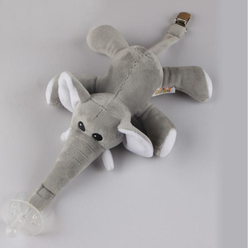 

Baby Cute Cartoon Pacifier Chain Clips Newborn Plush Animal Toys Soother Nipples Holder Baby Accessories (Not Include Pacifier)