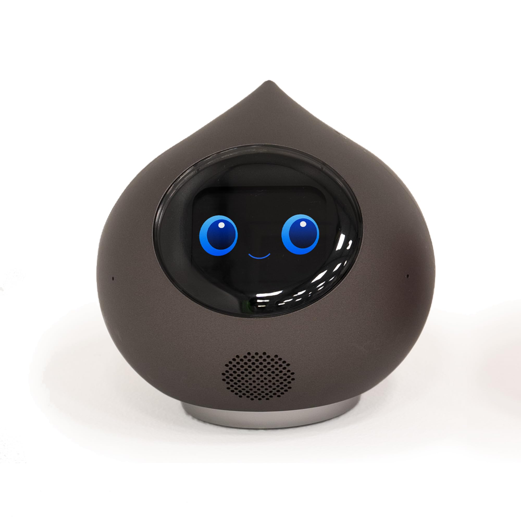 

Romi Lacatan Moon Communication Conversational AI Robot for Home Generative Made in Communication Weather Singing English Programming Model, Gray,