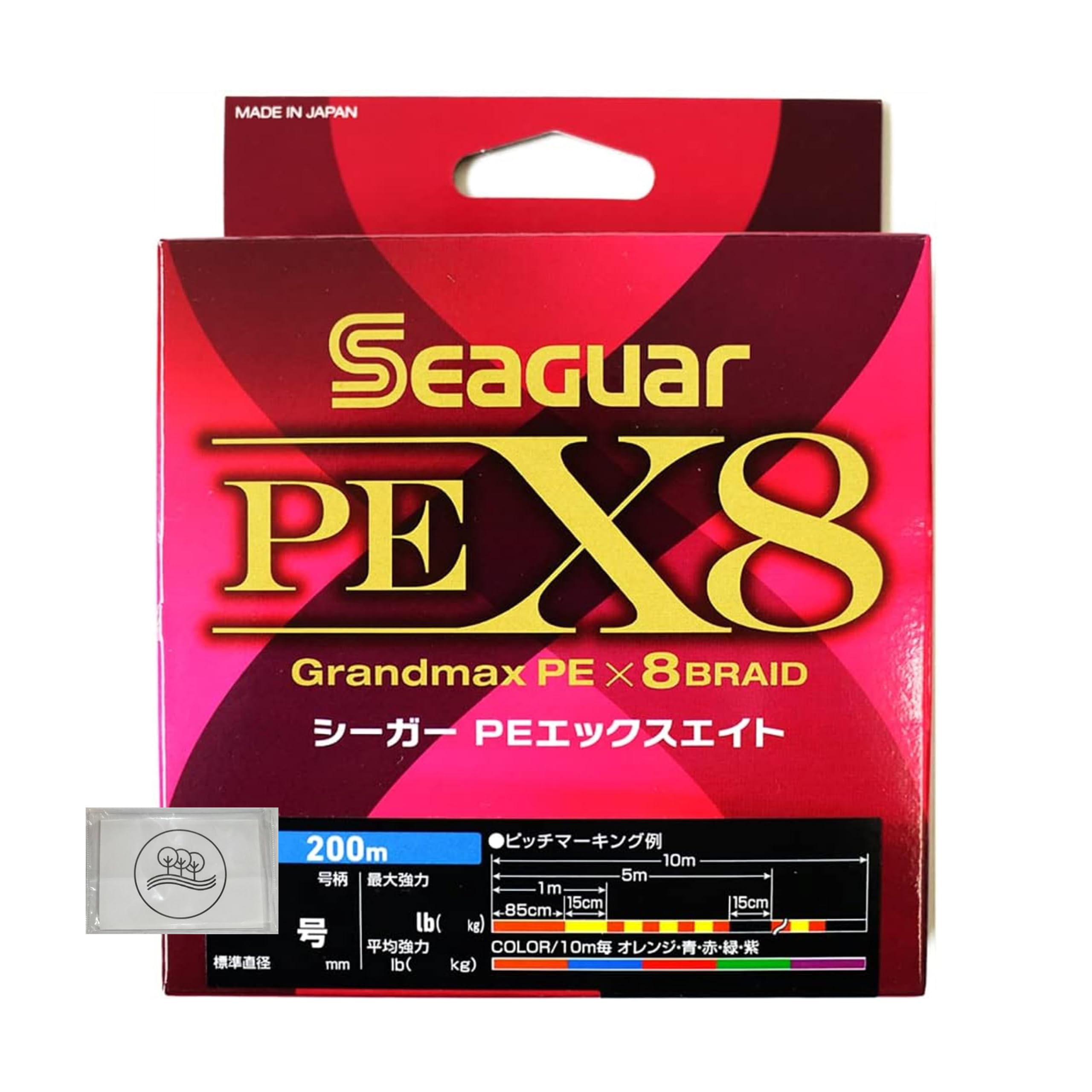 

Seaguar PE X8 1.0 200m with original tissue