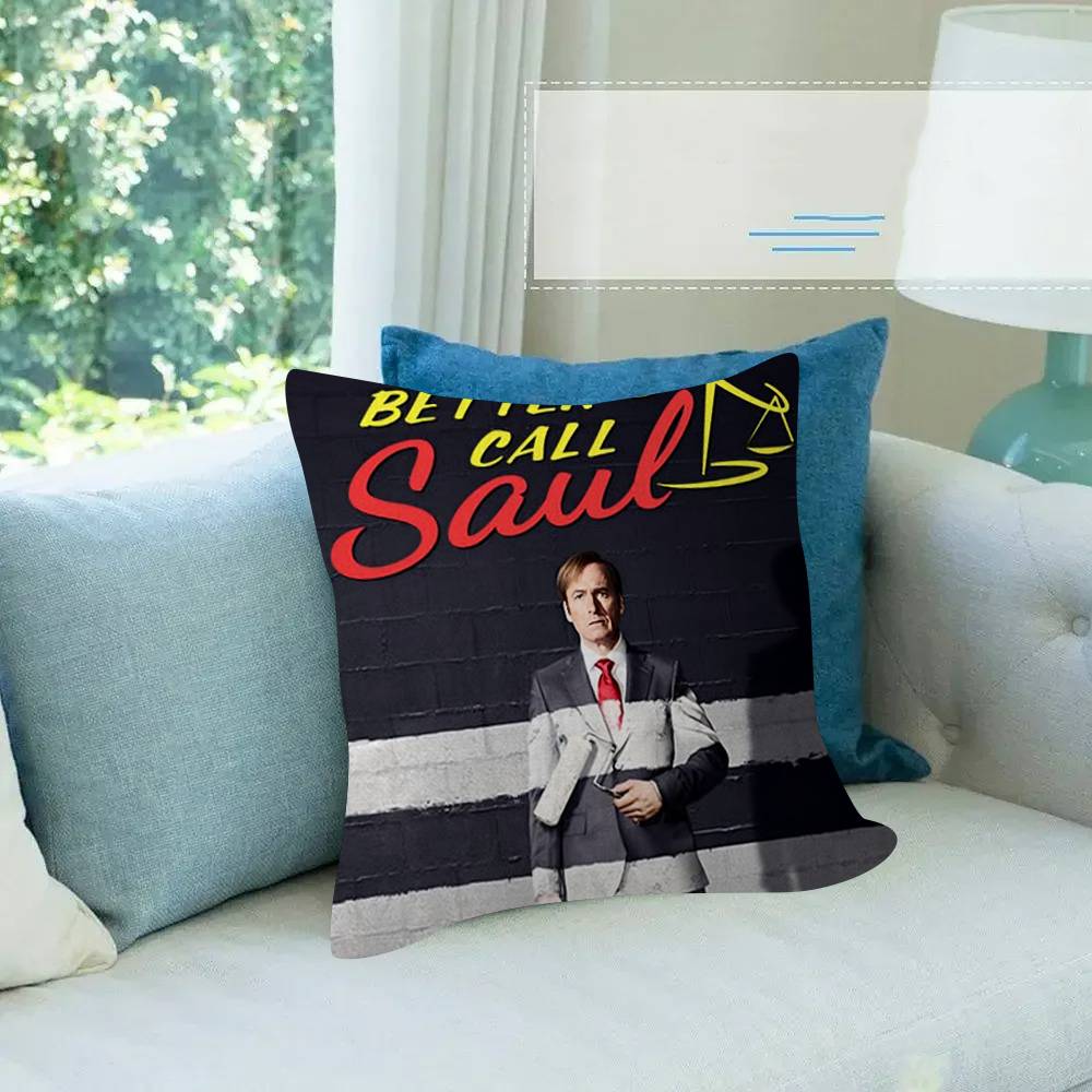 Classic Better Call Saul Pillow Cushion Cover Pillowcase Living Room Sofa Home Decor Customized