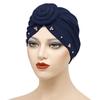Summer Winter Spring Autumn Women Knit Beanie With Rhinestone Embellishments For Casual Wear