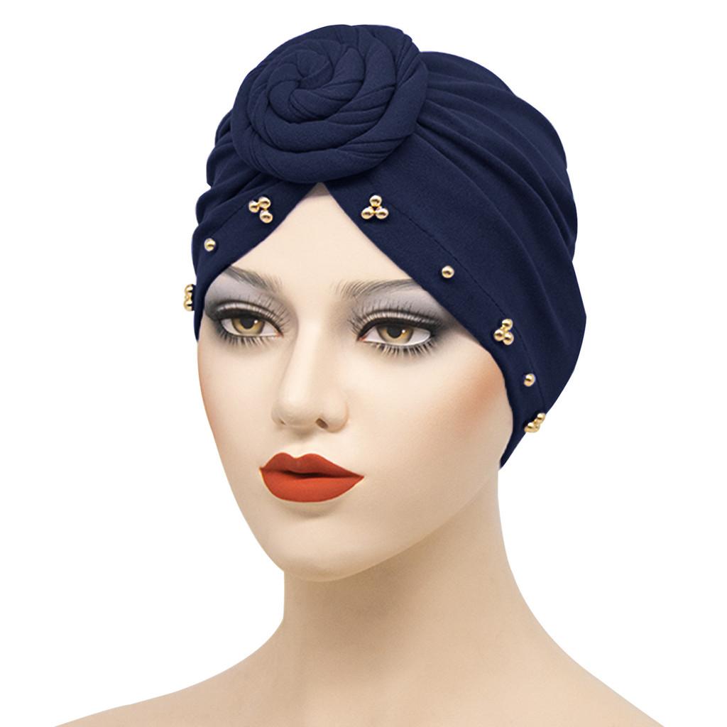 Summer Winter Spring Autumn Women Knit Beanie With Rhinestone Embellishments For Casual Wear