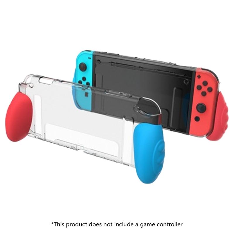 

TPU Protective Case Soft Protective Skin Cover Case for Game Console Remote Player Ergonomic Shockproof Antiscratch червоний/синій