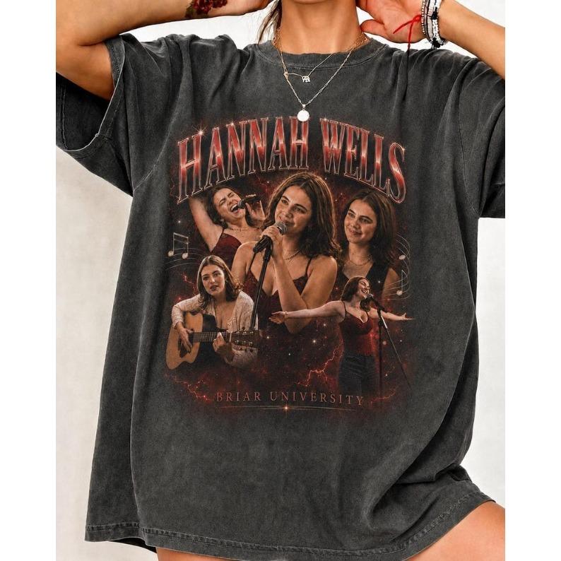 2026 Summer Fashion Trendy Tee Men Women Vintage Top Hannah Wells Garrett Graham Shirt Briar University Music Major Tee the Deal Romance Reader Shirt