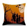 Halloween Linen Pillow Cover Printed Pillow Supply Cushion Cover