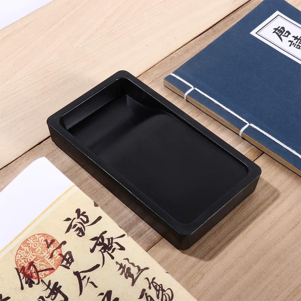 Writing Two-sided Penmanship Chinese Brush Inkslab Calligraphy Inkstone Calligraphy Inkwell