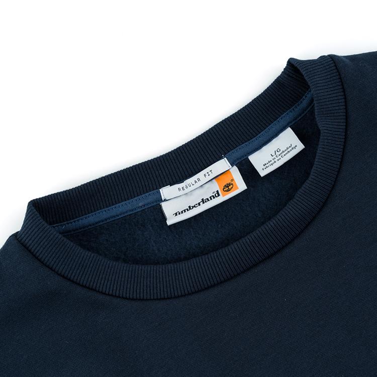 Timberland Outdoor Casual Terry Sweatshirt Men Sweatshirt Deep-Sapphire-Blue A4455433