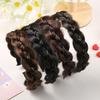 Non-slip Fishbone Braid Headband Fashion Women Hair Hoop Twisted Wig Headband  Women Gift