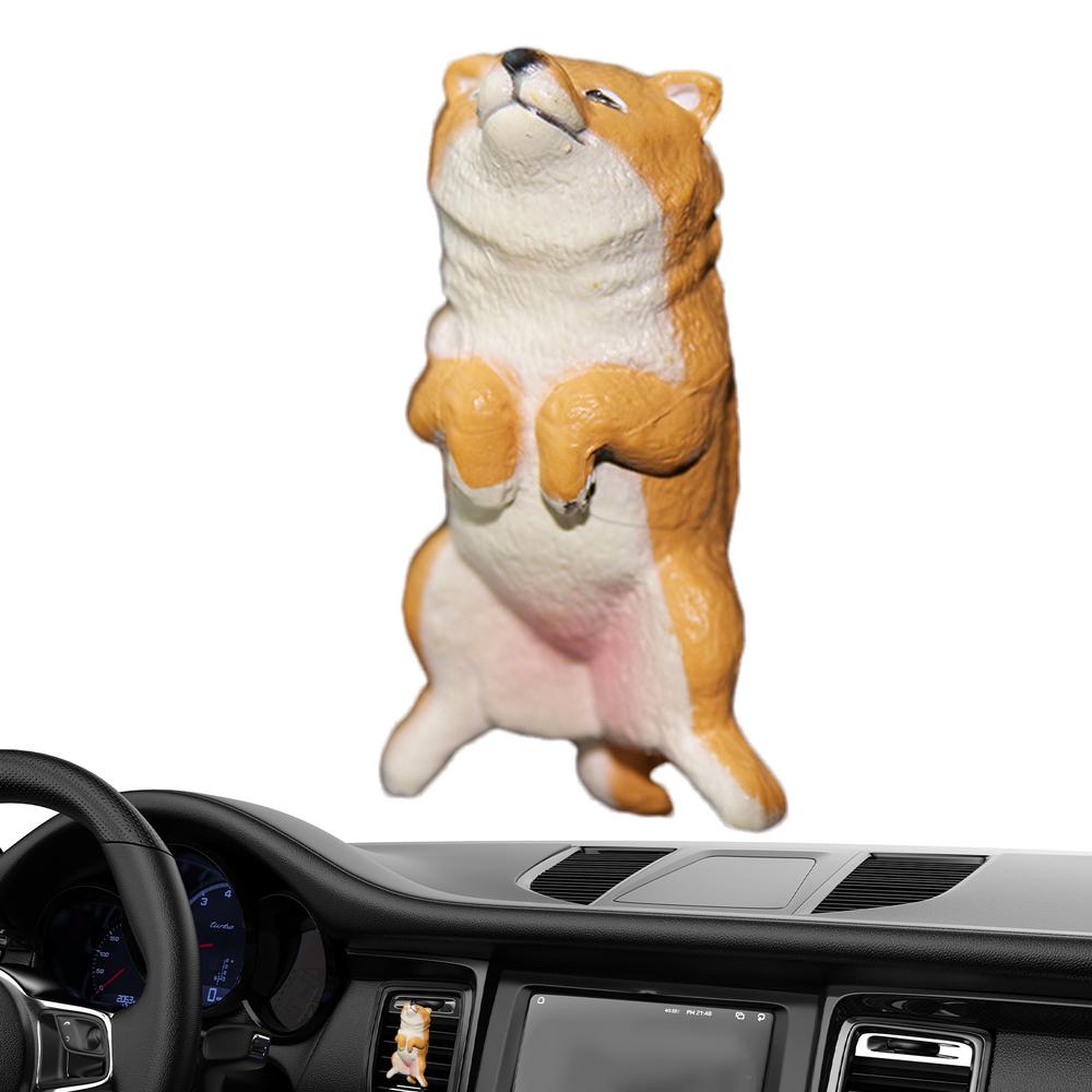 Difuzor de mașină Animal drăguț pentru parfum de mașină Clip de aerisire Clips de parfum pentru orificii de aerisire Difuzor de parfum auto Accesorii pentru mașină de parfum natural