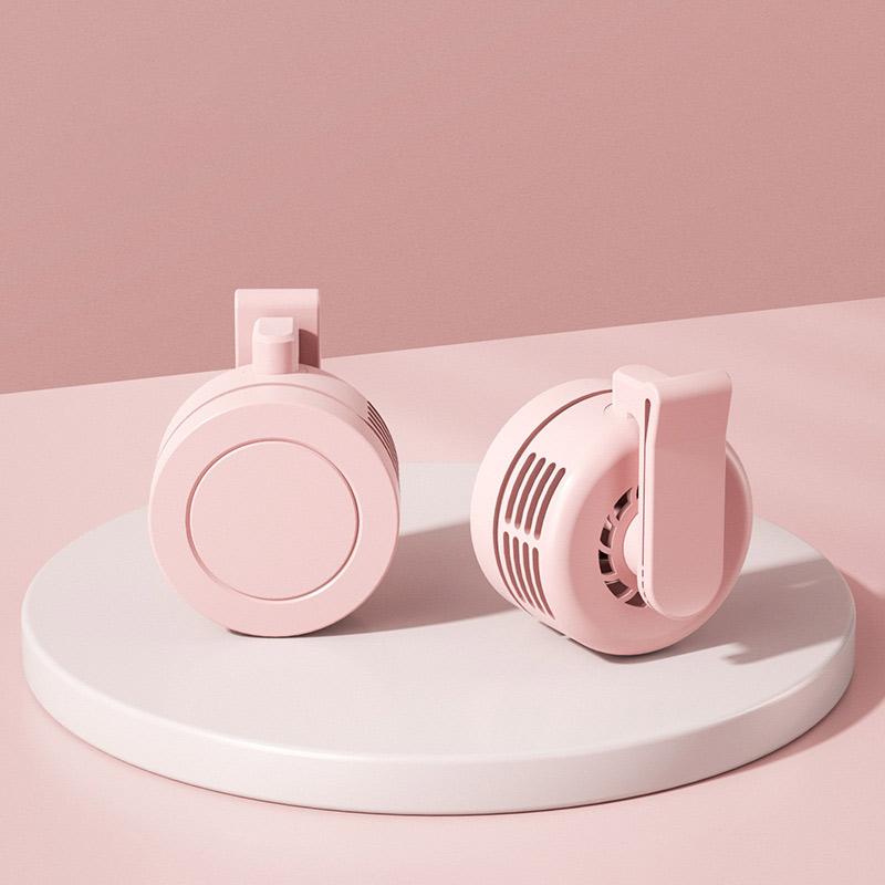 

Small Clip Fan Portable Silent Mini Bladeless Electric Fan 3 Speeds Clip-on Usb Charging Fans For Shirt Whirlwind Waist Clips