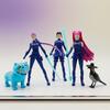 Kpop Demon Hunters Action Figure Toy Desktop Decoration Derpys Tiger Rumi Mira Zoey Sussy Figurine Doll For Fans Gift