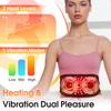 Unisex Red Light Waist Massager Board with 102 Beads Heating Back Widening Adjustable Menstruation Relief Massage Tool
