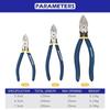 Diagonal Cutting Pliers DIY Wire Cutters Electricians Repair Hand Tool HRC58±2 Hardness Wire Cutters Electronics Plier