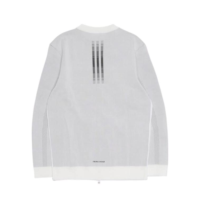 Adidas Statement Aeroknit Jacket Casual Comfortable Long Sleeve Jacket Men Jacket White HG1761