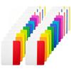Reusable Waterproof Transparent Sticky Notes - Creative Fluorescent Index Tabs and Classification Labels