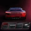 100CM 118CM LED Car Trunk Tail Brake Lights Universal Flexible Signal Lamp Turn DRL Daytime Running Light Rear Led Stop Lamp