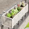 Soporte para macetas de arte en hierro Organizador de macetas multiusos Estante de almacenamiento para balcón Repisa de ventana