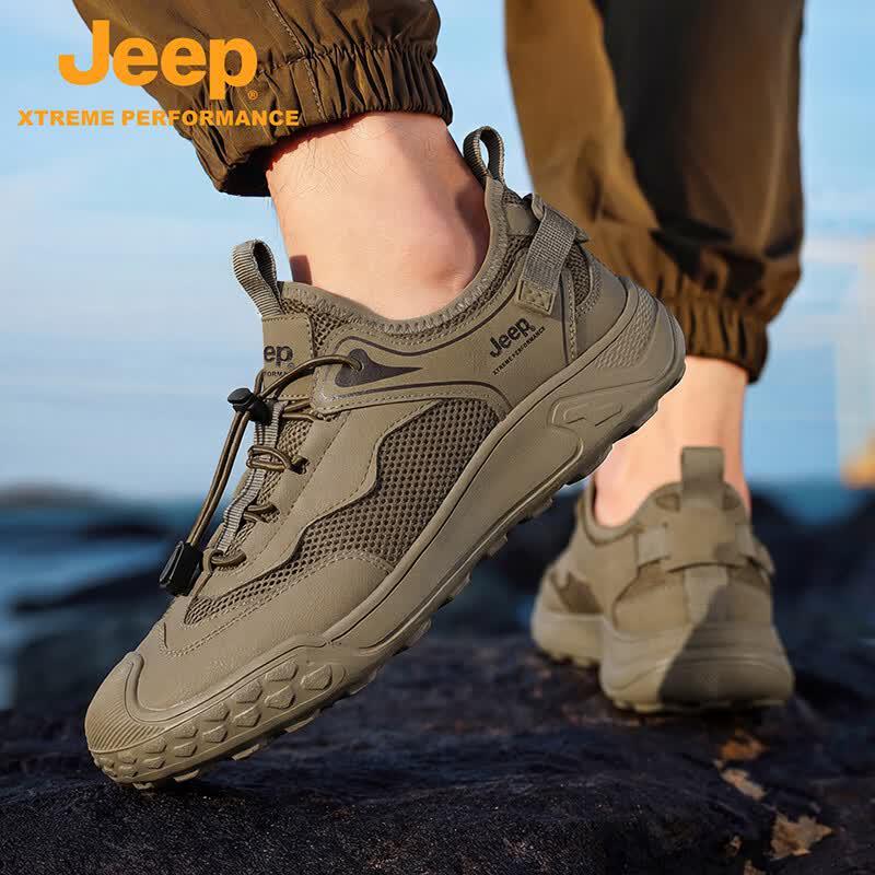 Jeep Men's Breathable Outdoor Hiking Shoes