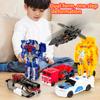 Transformation Car Toys for Kids One Step Deformation Robot Action Figure Model Puzzle Anime Model Deformation Car Boys Gifts