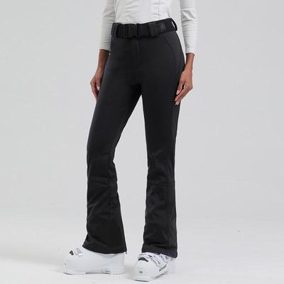 Women's Waterproof Slim Fit Ski Pants - Windproof, Thickened, Warm, Elastic