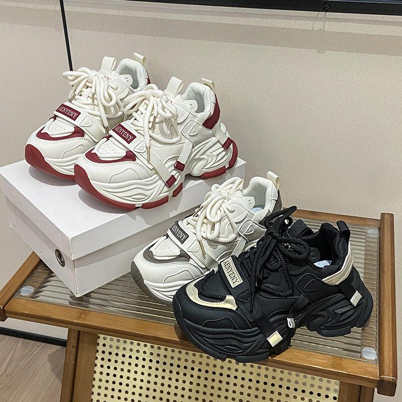 Korean version thick-soled ** dad shoes women 2025 spring **** running shoes casual shoes FB9961