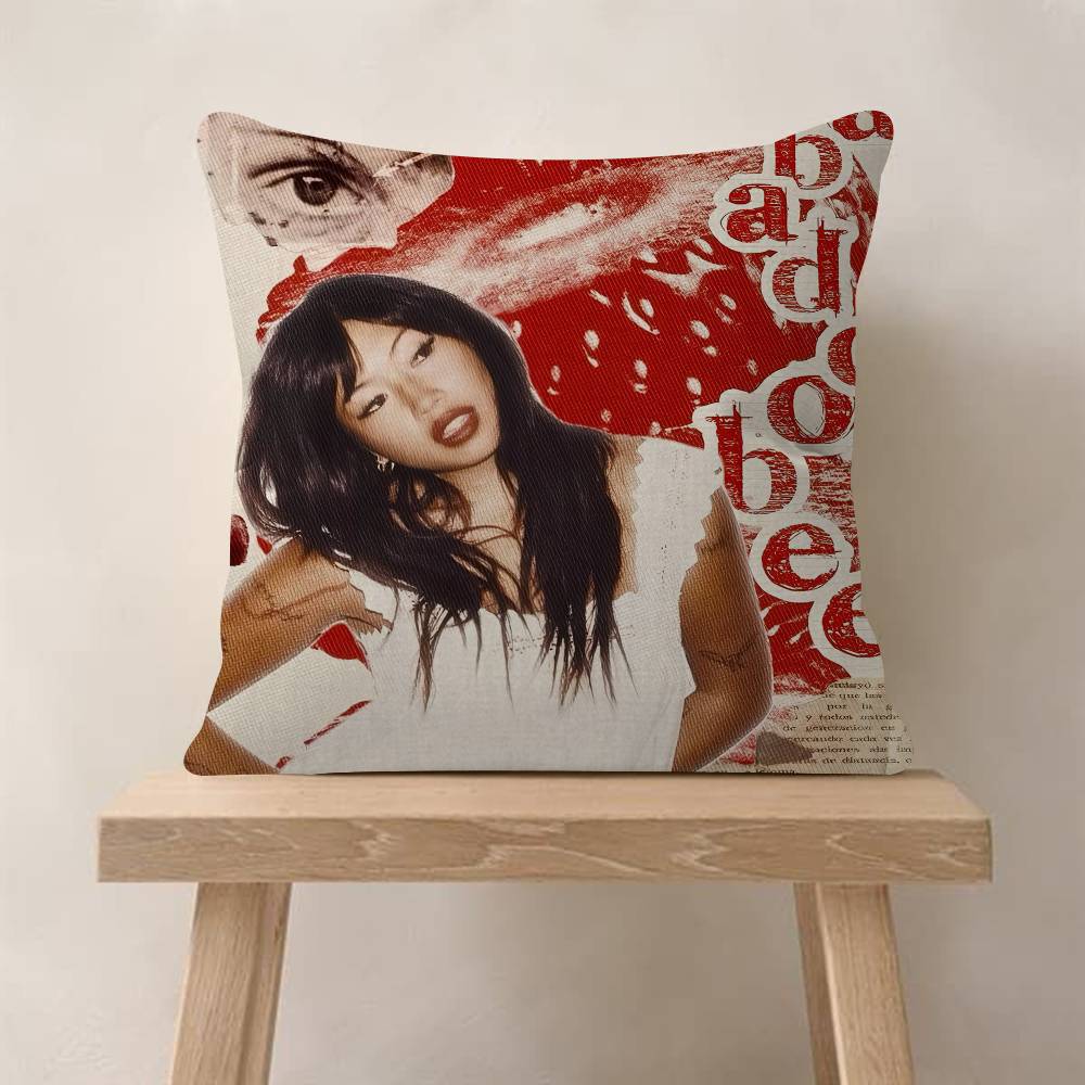 

Rock Singer Pretty BBeabadoobee Personalized Pillow Dust Cover Bedroom Kids Party Decoration Pillowcase Birthday Children 30x30 cm