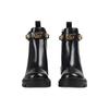 Gucci Wmns Leather Ankle Boot 'Belt - Black' Women's 550036 DKS00 1000