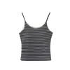 Women's Sling Vest with Chest Pad - Thin Strap, Conceals Underarm, Versatile Short Style for Spring/Summer.