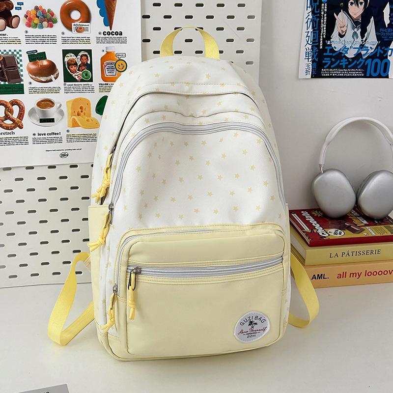 Large-capacity Backpack  New Type of Campus Casual Backpack  Simple and Versatile for High School Students  Student Computer Bag  Student Schoolbag