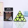 Black Version Speed Cube Puzzle Qiyi Qiming 3x3x3 Pyramid Professional Smoothly Twist Triangle Magic Cube Educational Toys 