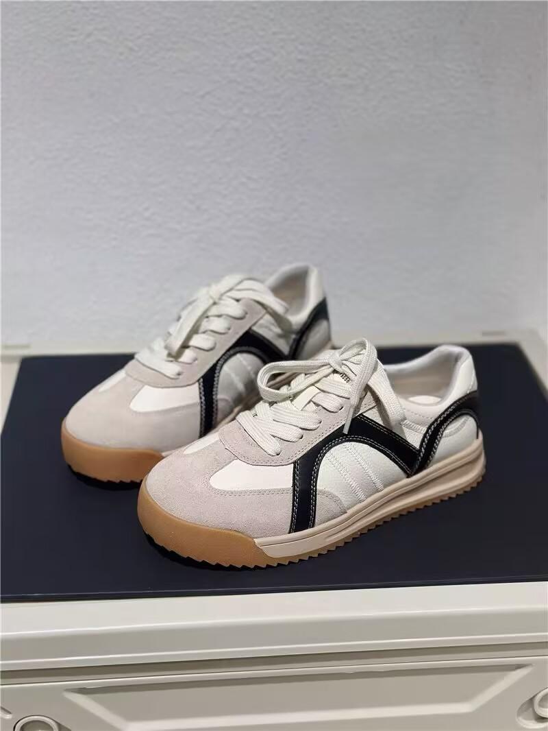 

Обувь Dexun женская весна 2025 новая студенческий кампус универсальная плоская подошва мягкая подошва повседневная спортивная обувь женская 40 чёрный