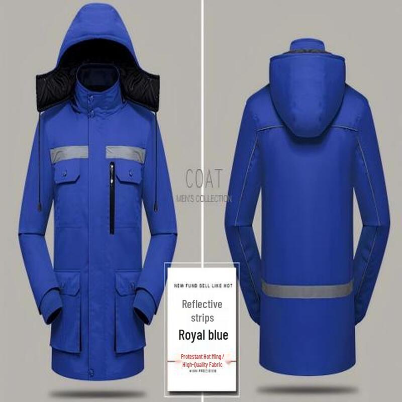 DAXTE Reflective Hooded Cold-Proof Work Suit