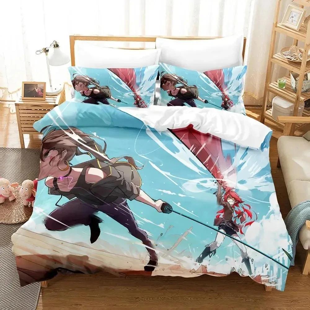 Anime Pixiv Fantasia Bedding Set Boys Girls Twin Queen Size Duvet Cover Pillowcase Bed Boys Adult Fashion Home Textileextile