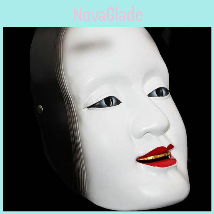 Cute Halloween Mask For Cosplay Featuring Resin Material Perfect For Parties And Events