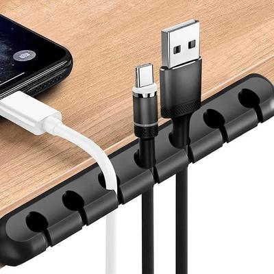 1 pc-Wire Manager USB Wire Management Clip, Suitable for 3-pack Cable Clips In Cars, Homes, and Offices