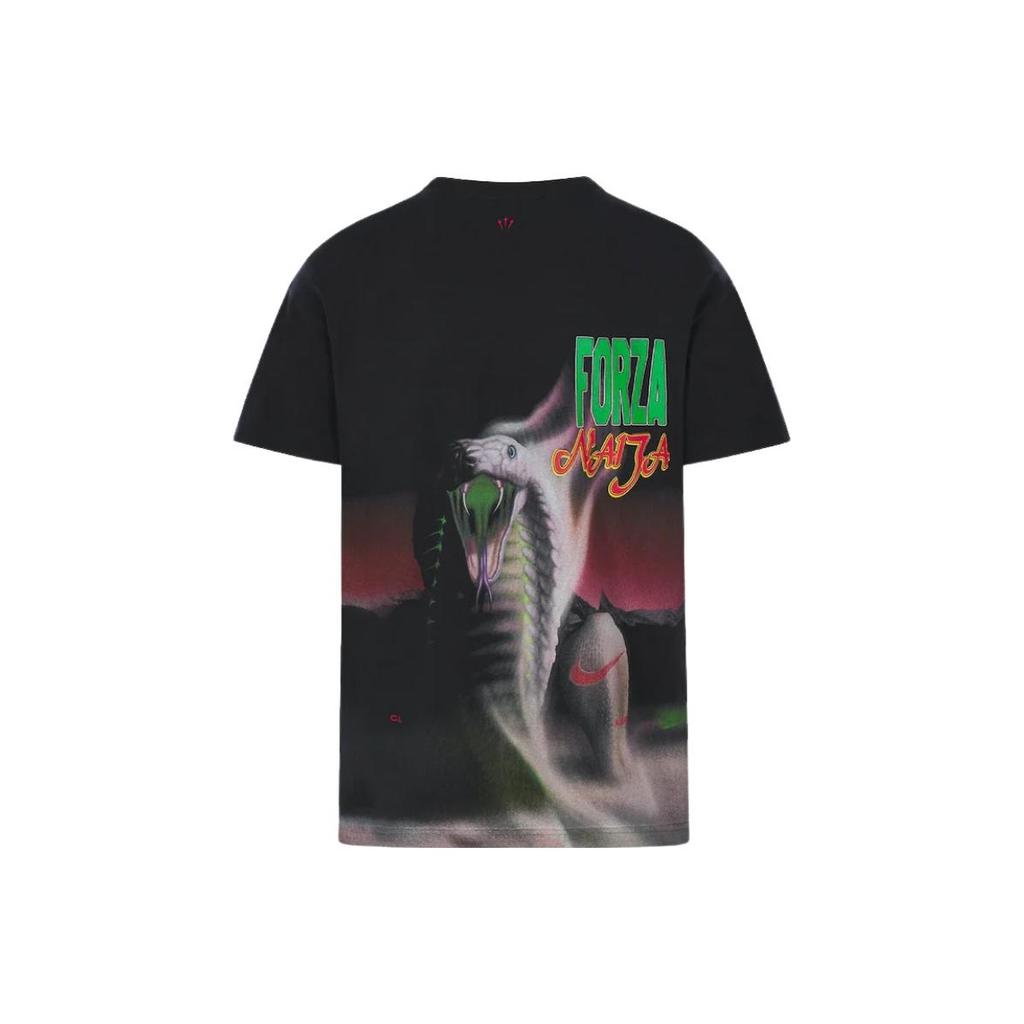 Nike Logo Crew Neck Pullover Short Sleeve T-Shirt Unisex Tops Black FD7932-010