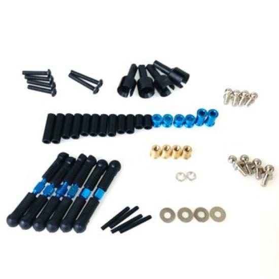 Eagle Model Tamiya Jura suspension set for part number TT02, TT02-14U-AL-LBL